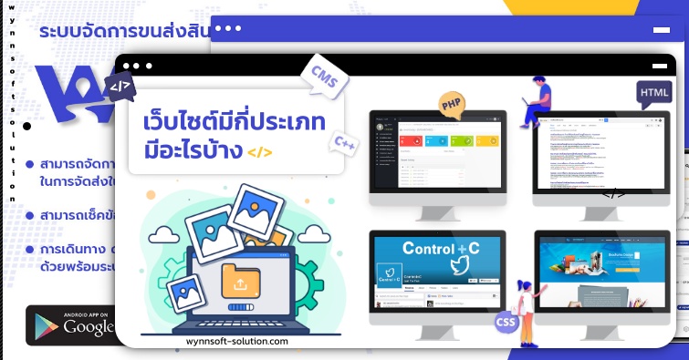 เว็บไซต์มีกี่ประเภท อะไรบ้าง